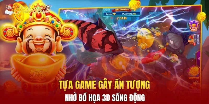 Tựa game gây ấn tượng nhờ đồ họa 3D sống động